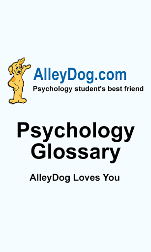 Psychology Glossary