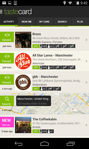 tastecard Restaurant Discounts