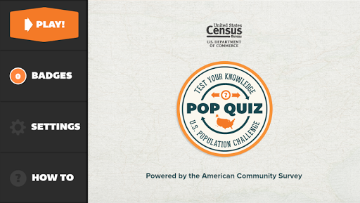 【免費教育App】Census PoP Quiz-APP點子