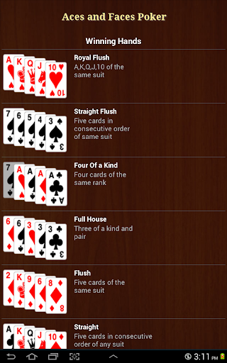 【免費紙牌App】Aces and Faces Poker-APP點子