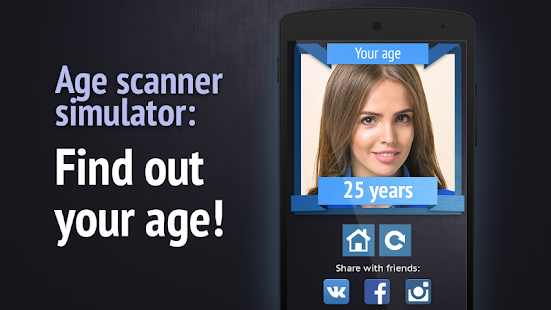 download Wajah scanner : Usia berapa free