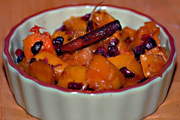 Squash with Cherries