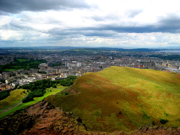 The views from King Arthur’s Seat were breathtaking.
