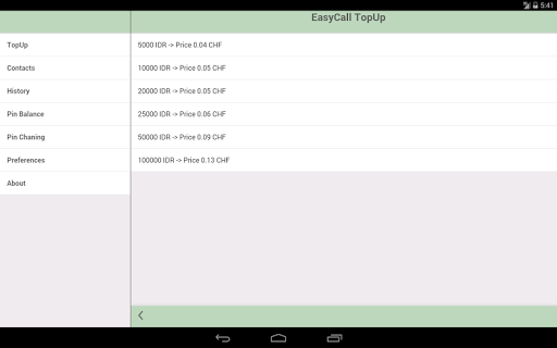 【免費商業App】EasyCall TopUp-APP點子