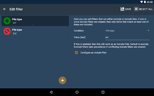 FolderSync Pro Screenshot