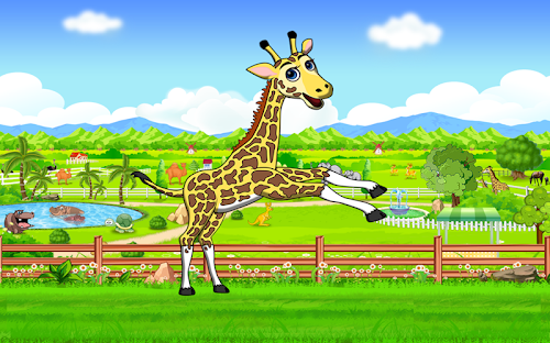 Android application Giraffe Jump &amp; Run screenshort