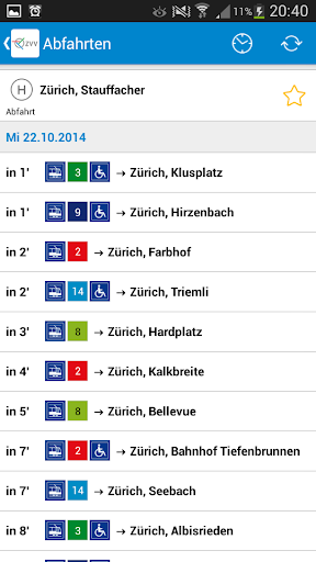 【免費旅遊App】ZVV Timetable-APP點子