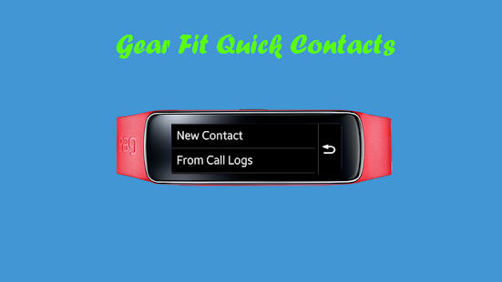 Free Download Quick Contacts for Gear Fit APK for Android
