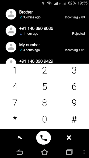 Exdialer Theme Black And White