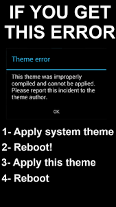 Screenshot Black Infinitum Theme - Light v4.4.4