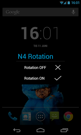 N4 Rotation Lock