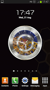 Clock HQ Live Wallpaper Free Screenshots 4