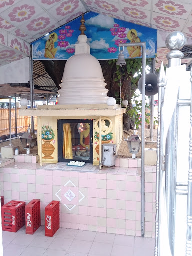 Stupa and Buddha Statue