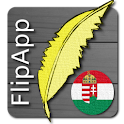 FlipApp FamousQuotes Hungarian logo