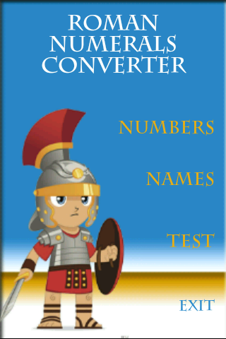 Romans Numbers Game