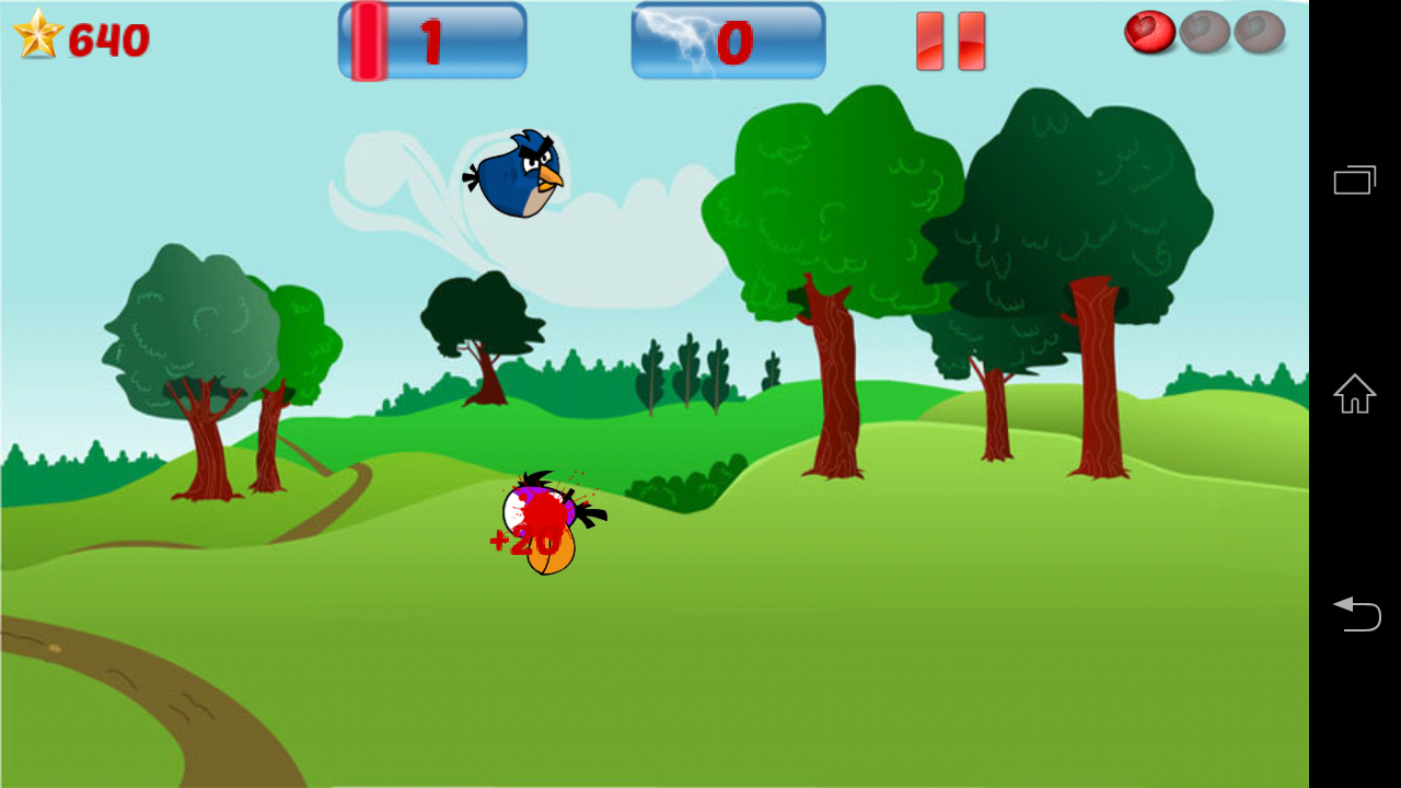 En colère oiseau beau mec - screenshot