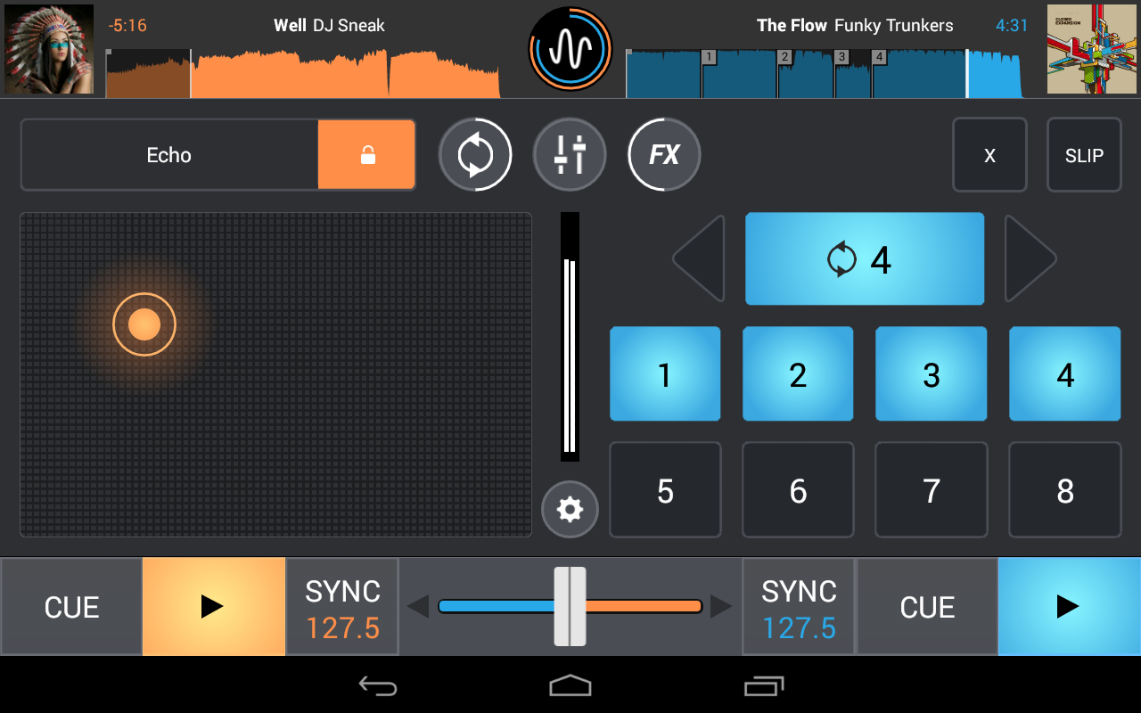 Cross DJ Pro screenshot