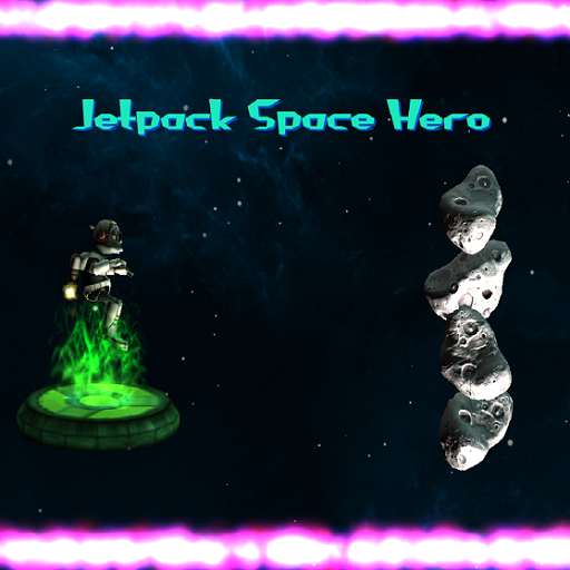 Jetpack Space Hero LOGO-APP點子