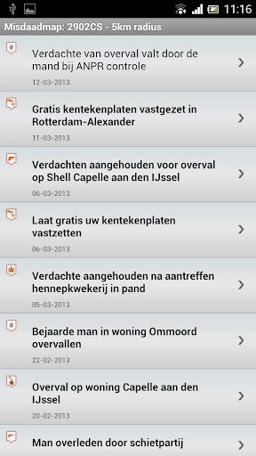 MisdaadMap.nl App
