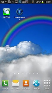 download Rolling Clouds live wallpaper free