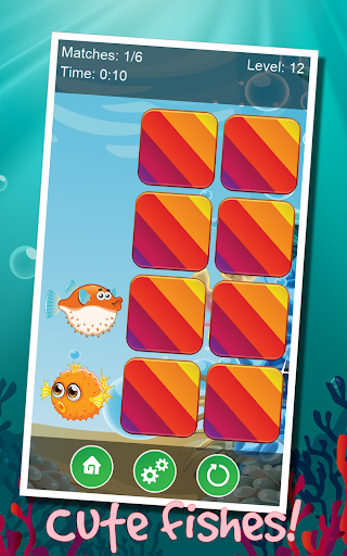 免費下載棋類遊戲APP|Kids Ocean Memory: Fish Game app開箱文|APP開箱王