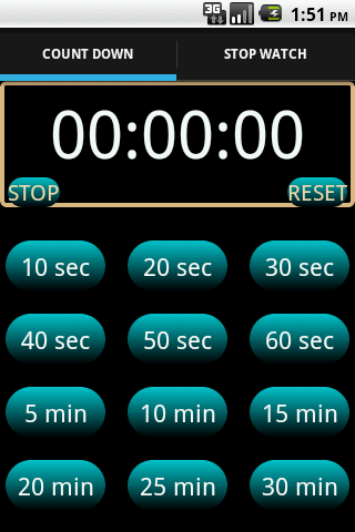 【免費工具App】One Click Timer & Stopwatch-APP點子