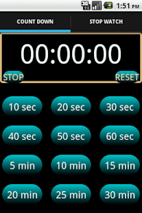 Free One Click Timer & Stopwatch APK
