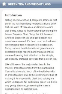 How to get Green Tea and Weight Loss 1.1 apk for android