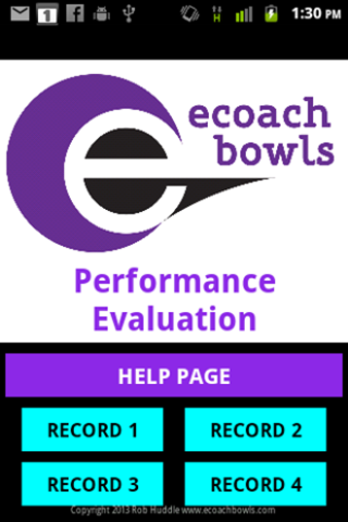 ecoachbowls Performance App