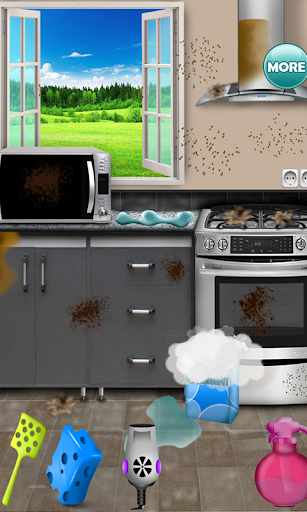 Cool Kitchen Cleaning Game