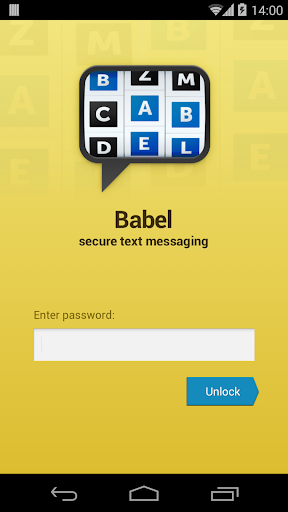 Babel - Encrypted Messaging