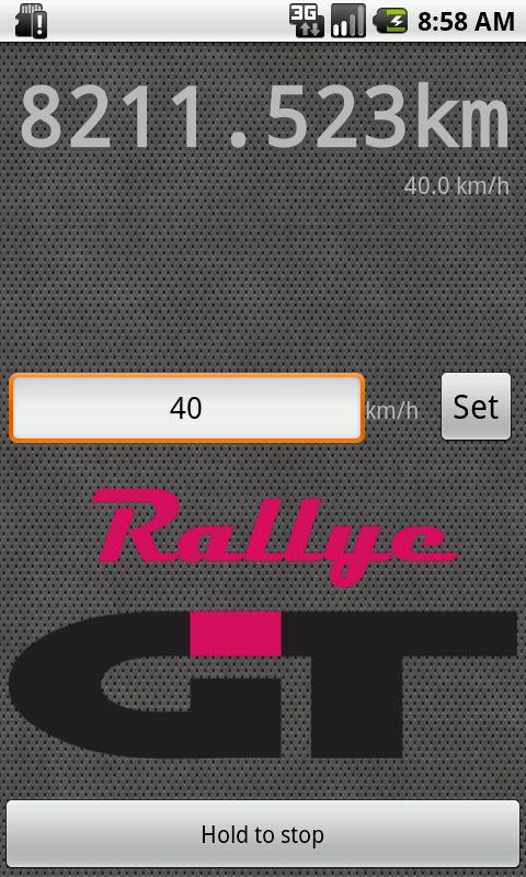 Rally GT Screen 2