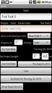 MPM - Mobile Project Manager