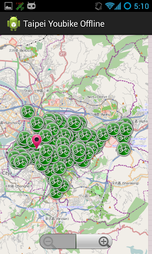 台北Youbike離線地圖