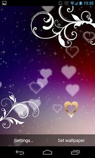 Heart Live Wallpaper Free Screenshots 0