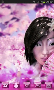 Japan Girl GO Launcher EX Buy Screenshots 2
