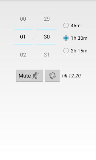 BeQuiet Mute Timer