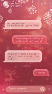 How to mod GO SMS PINK CHRISTMAS THEME lastet apk for android
