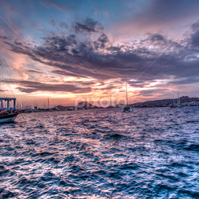 HDR Try (Yalıkavak/Bodrum) by Bariscan OZKALAY - Landscapes Cloud Formations