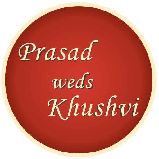 Prasad weds Khushvi LOGO-APP點子