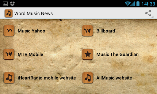 【免費新聞App】Word Music News-APP點子
