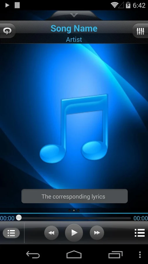 MP3 Player - screenshot