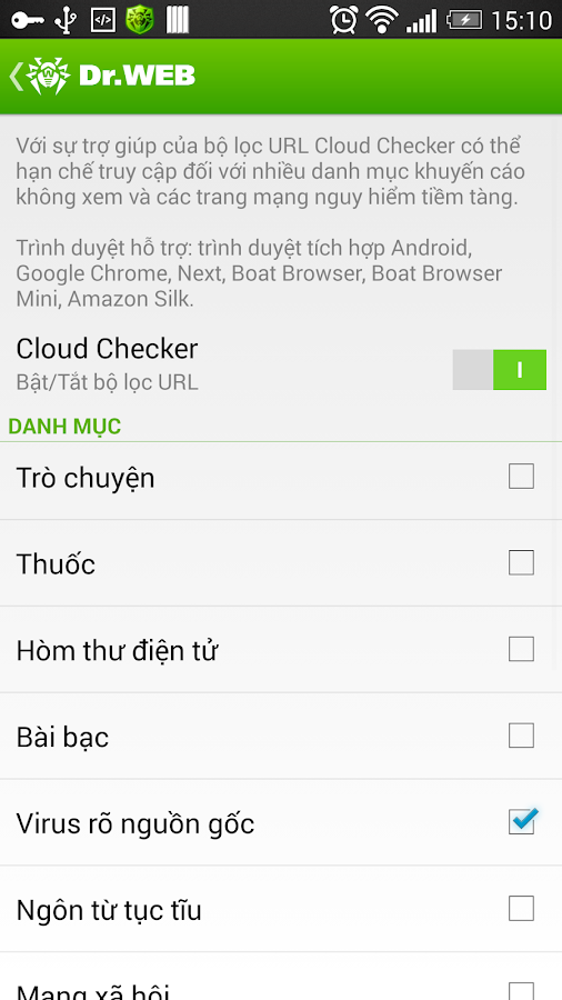  Tải về Dr.Web v.9 Anti virus Life lic android miễn phí | cracked 2014