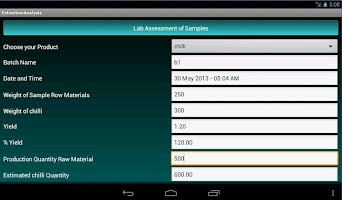 Captura de pantalla de Production Efficiency testing APK #1