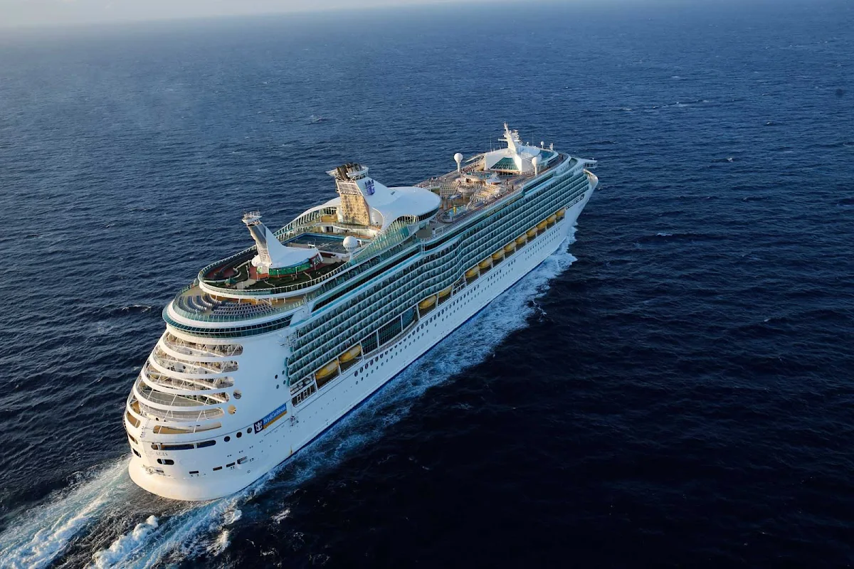 Mariner-of-the-Seas-Aerial-4 - Mariner of the Seas features three- and four-night cruises from Miami to the Bahamas.