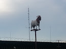 Goat on a Pole