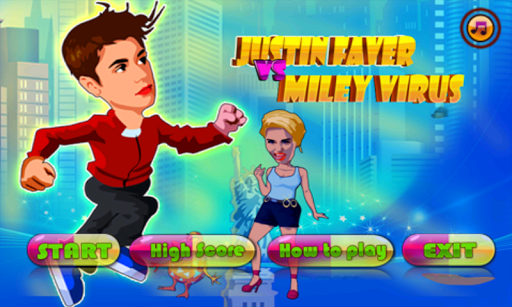 Justin Fever vs Miley Virus