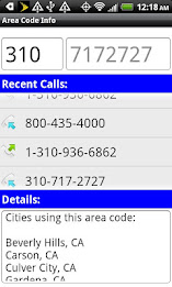 Area Code Info 2014 - Free poster 2