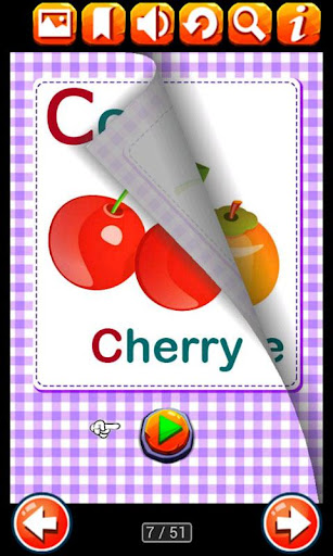 【免費書籍App】Kid Fruit Picture Audio Book-APP點子