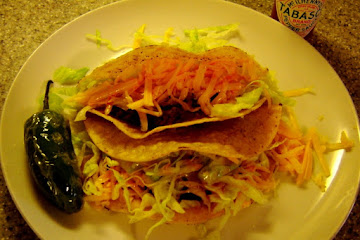 Crunchy Ground Beef Tacos